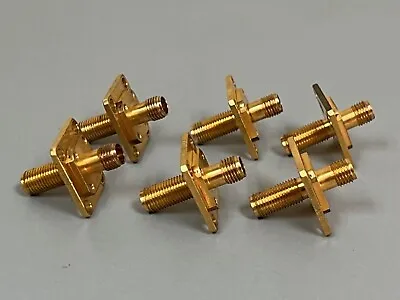 Lot Of 6 Maury Microwave 8021E1 3.5mm Precision In-Series Adapter  F-F DC-34 GHz • $260