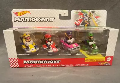 Hot Wheels MarioKart 4 Pack Die-Cast NEW • $16.99