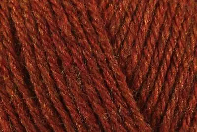 James C Brett Aztec Aran With Alpaca Knitting Wool Yarn 100g - AL14 Copper • £5.49