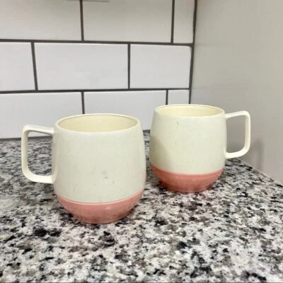$15 • Buy Set Of 2 Vacron Bopp Decker Vacuum Mugs Pink