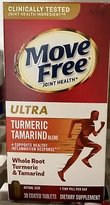 30ct Schiff Move Free Joint Ultra Turmeric Tamarind Tablets Exp 2025 • $39.99