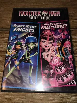 Monster High: Friday Night Frights/Why Do Ghouls Fall In Love (DVD 2013) • $3.60