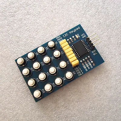 I2C Keypad Module 16 Key Membrane Switch Keypad Matrix Keyboard NEW • $9.50