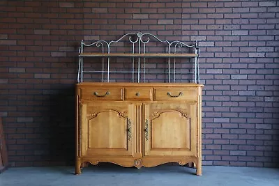 Buffet ~ Sideboard ~ Legacy Sideboard Baker's Rack By Ethan Allen • $2795