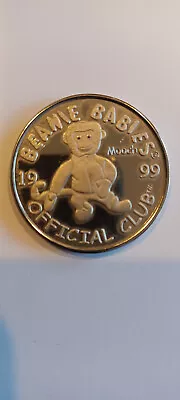 Ty Beanie Babies Official Club Coin Token 1999 Mooch Monkey + Free Shipping • $2.50