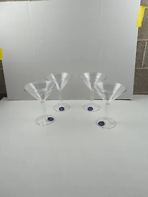 Flowers Plastic Martini Glass Vase Floral Arrangement Dish Centerpiece Party • $42