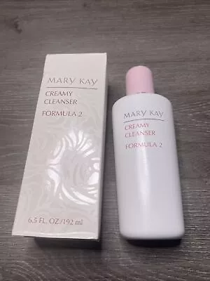 Mary Kay Creamy Cleanser Formula 2 6.5 Oz. NIB New 1058 192 ML Fragrance Free • $45