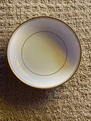 Vintage Japan Mikasa Bone China Wheaton 102 Gold Trim Small Soup Bowl. 5.6  • $10