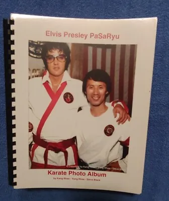 Elvis Presley AUTOGRAPHED Karate Photo Book KANG RHEE HEBLER CARMAN Superfoot • $399.99