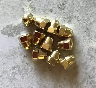 £4.21 • Buy Solid Brass Dome Nuts - Cap / Acorn Nuts M3 3mm M4 4mm M5 5mm M6 6mm M8 8mm PACK