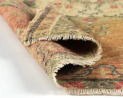 Vintage Turkish Boho Bohemien Moroccan Tribal Southwestern Runner 3x4 Rug Carpet • £153.65