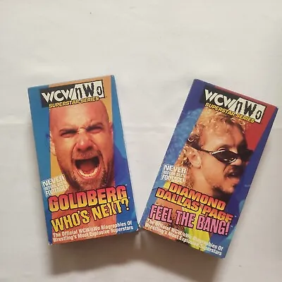 WCW N WO SUPERSTAR SERIES SET VHS Tape COMPLETE/TESTED SEE PHOTOS (VHS39) • $39.83