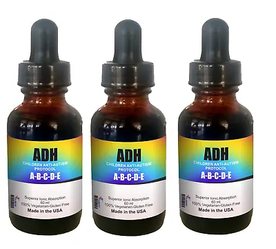 Autism & Attention Deficit Special Children Supplement Pack (3 Bottles60ml) • $261.01