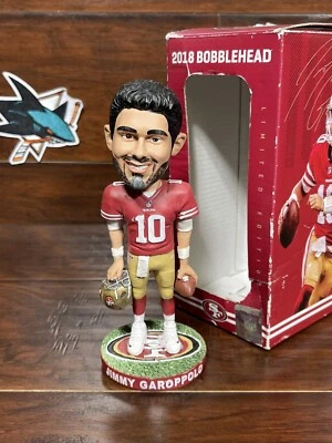 $17.95 • Buy Jimmy Garoppolo Bobblehead 2018 San Francisco 49ers SGA Official Football Red