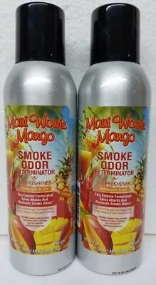 Smoke Odor Exterminator Maui Wowie Mango 7 Oz Large Spray Set Of Two Cans • $34.99