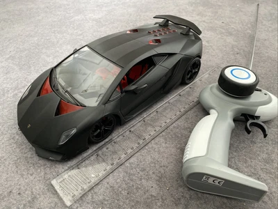 £10 • Buy RC Lamborghini Sesto Elemento Carbon Gray/Black Car With Lights Remote Control