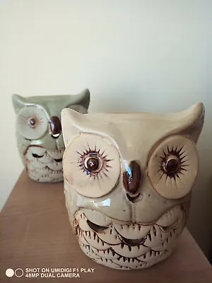 £4.99 • Buy Owl Oil Burner Ceramic With Deep Bowl  Wax Melter Heart Aromatherapy 