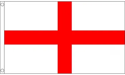 £21.99 • Buy Giant 8ft X 5ft St George Cross England English Polyester Banner Drape Flag