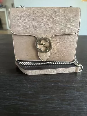 Gucci Dollar Calfskin Small Interlocking G Chain Bag • £69.12