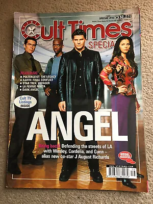 Cult Times Special #16 Magazine Angel Star Trek Voyager Earth Final Conflict • £1.25