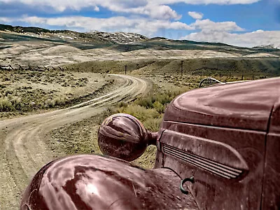 1942 Road Into Bannack Montana's First Capital  14 X 11  Photo Print • $16.96