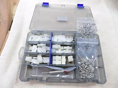 MOLEX CONNECTOR KIT .062 104 CONNECTORS 360 CRIMP PINS EXTRACT TOOL 466pc • $72