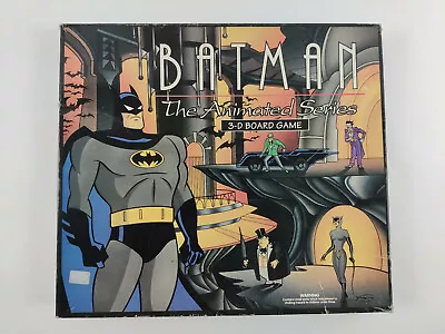 Vintage 1992 Parker Brothers Batman The Animated Series 3D Board Game • $8.79