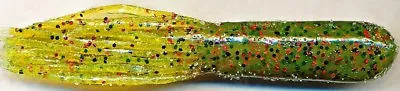 Mizmo Tubes 4 Inch Flashers Watermelon Seed Faded Light Golden Shiner Red Flake • $9.99