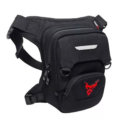 Drop Leg Waist Bag Fanny Pack Tactical Motorcycle Thigh Belt Men Military Pouch • $60.71