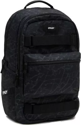 OAKLEY Street Backpack 20L (Black Glass Print)(RRP £80) • £45