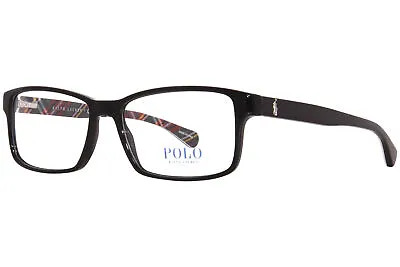 Polo Ralph Lauren PH2123 5489 Eyeglasses Frame Men's Shiny Black Full Rim 56mm • $89.95