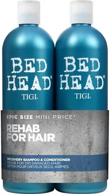 Bed Head By TIGI Recovery Moisture Shampoo And Conditioner Set For Dry Damaged H • £11.90