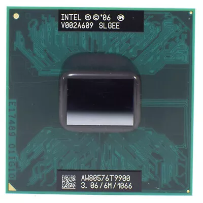 Intel Core 2 Duo T9900 3.06GHz 6MB 1066 MHz Socket MP 35 W CPU Processor • $45.92