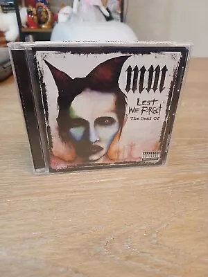 Lest We Forget: The Best Of By Marilyn Manson (CD 2004) Explicit- New Unopened  • $10.95