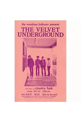 £10.99 • Buy The Velvet Underground A2/A3 Poster And Prints | Art Prints | Framed | Wall Art 