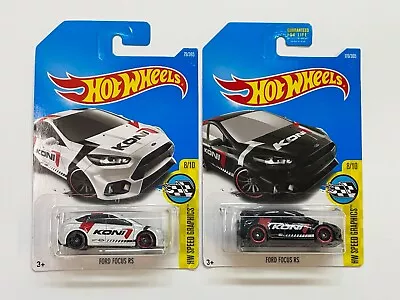 2016 Hot Wheels Hw Speed Graphics Ford Focus Rs #8/10 Lot Of 2 • $99.99