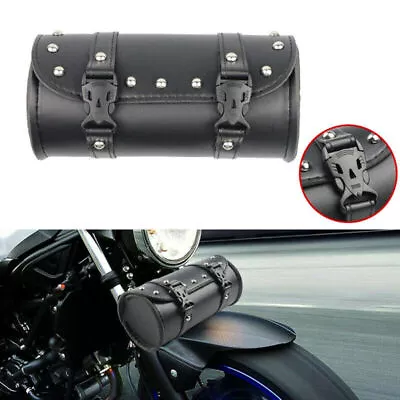 Motorcycle Front Fork Tool Bag SaddleBag Storage For Kawasaki Vulcan 500 S 650 • $11.40