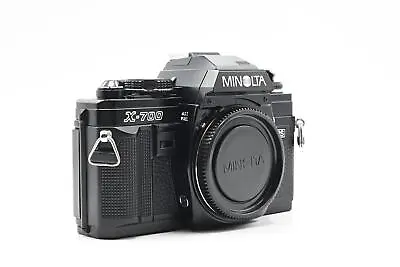 Minolta X-700 SLR Film Camera Body X700 Black #377 • $104.08