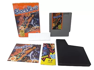 Shockwave (Nintendo Nes) Complete In Box (Cib) Box Manual Cart Styrofoam  • $59.99