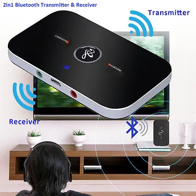 2in1 Wireless Bluetooth Transmitter & Receiver A2DP Home Stereo TV Audio Adapter • $11.99