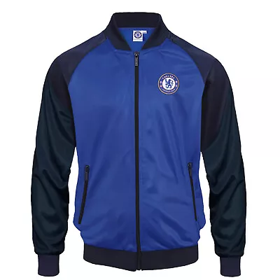 Chelsea Football Club Official Soccer Gift Mens Retro Track Top Jacket • $59.99