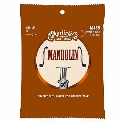 Martin M465 Monel Wound Mandolin Strings Medium .011-.040 • $9.95