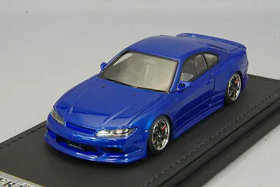 1/43 Ig Ignition Nissan VERTEX S15 Sylvia Blue TE37 Type 18 Inches IG2131 • $189.99