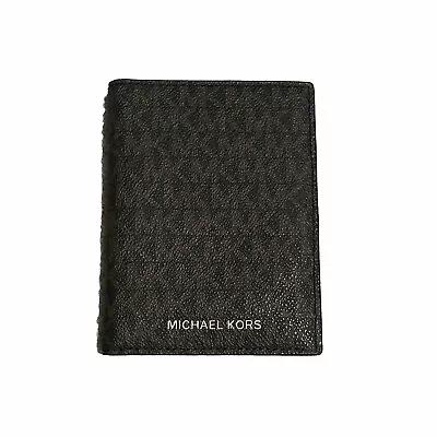 Michael Kors Womens Brown Jet Set Travel Passport Holder Wallet Case One Size • $9.50