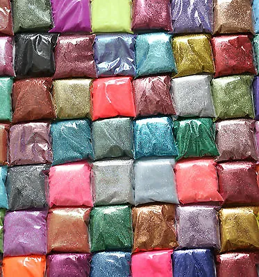 £5.99 • Buy Glitter - BUY 3 GET 1 FREE     Bulk Pack Glass Covering Art Craft Ultra Fine Bag
