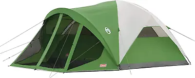 6/8 Person Weatherproof Camping Tent With Rainfly Carry Bag Easy Setup & Porch • $110.60