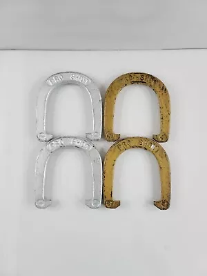 Pro Shot Pitching Horseshoes Set Of 4 Shoes Vintage • $27.03