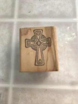 Vintage 1985 Cross Rubber Stamp By IMAGE ENCORE • $12.07