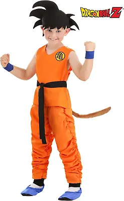 Dragon Ball Z Goku Costume For Kids Orange Anime Jumpsuit For Anime Cosplay & D • $67.99