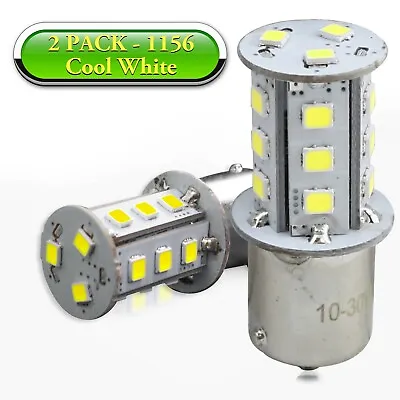 2X 12V LED Replacement Light Bulb 1156/1383 RV Camper Trailer Motorhome CW 300LM • $6.99